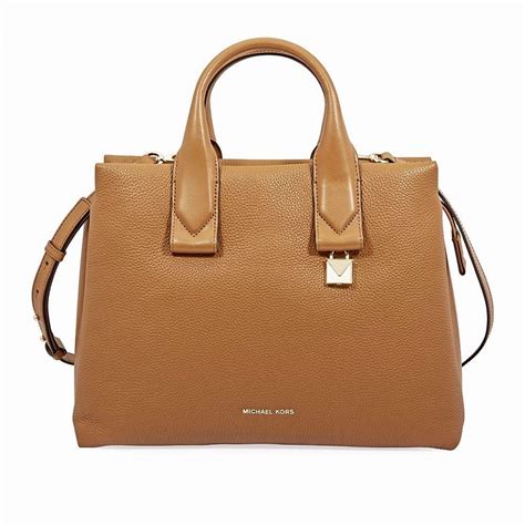 michael kors rollins large pebbled leather satchel review|MICHAEL Michael Kors Rollins Large Pebbled Leather Satchel .